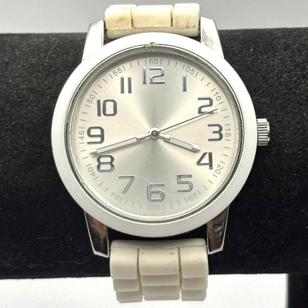 White Retro Men's Watch